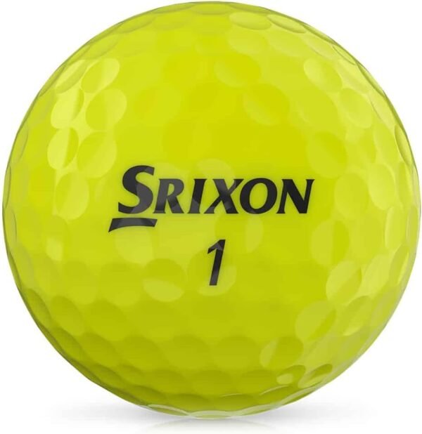Srixon Unisex Adult Yellow Golf Ball, Yellow, Dozen US