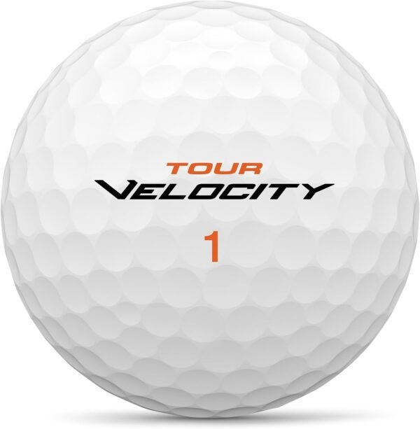 WILSON Sporting Goods Tour Velocity Distance 15-Ball Pack, White - Image 3