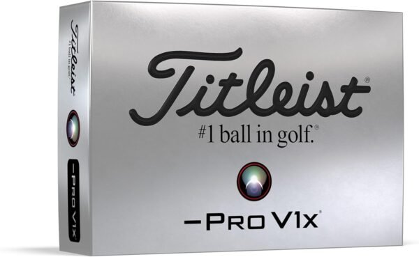 Titleist Pro V1x Left Dash Golf Balls (One Dozen)