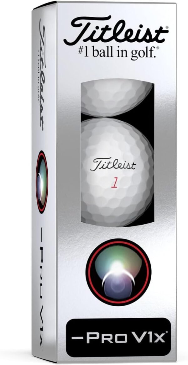 Titleist Pro V1x Left Dash Golf Balls (One Dozen) - Image 5