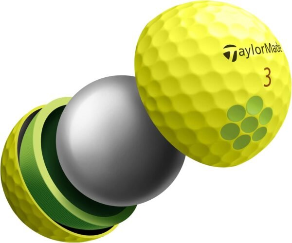 TaylorMade 2022 Tour Response Yellow Dozen - Image 5