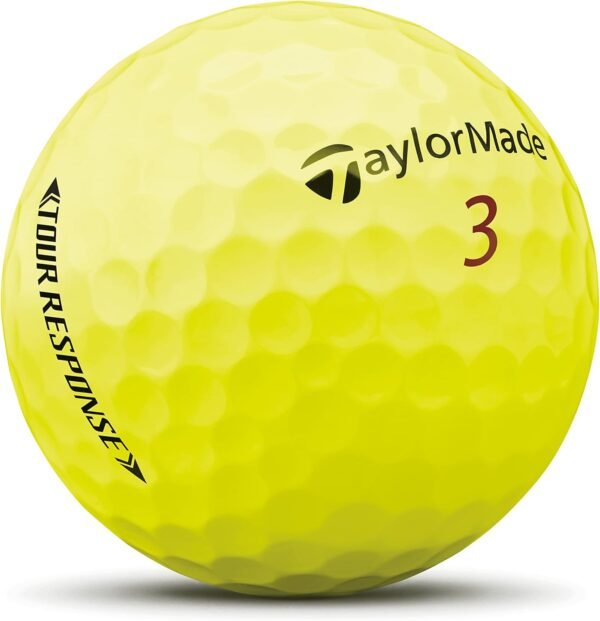 TaylorMade 2022 Tour Response Yellow Dozen - Image 2