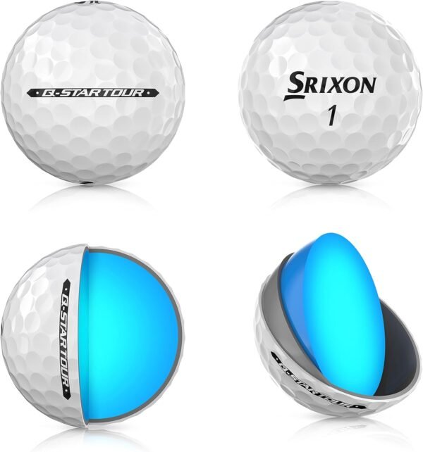 Srixon Unisex Adult White Golf Ball, White, Dozen US - Image 3