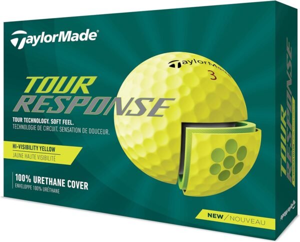 TaylorMade 2022 Tour Response Yellow Dozen - Image 3