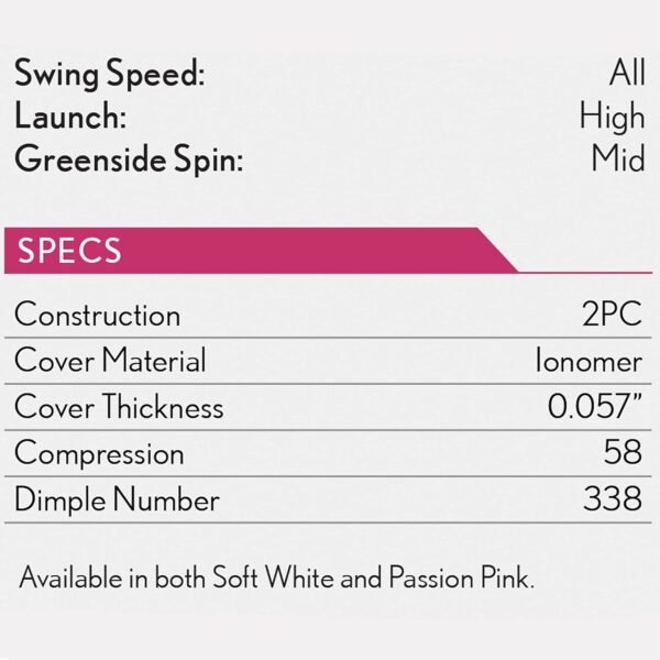 Srixon Soft_Feel_Lady_8 - Image 6