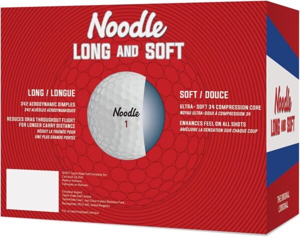 TaylorMade Noodle 22 Long & Soft 15bp - Image 3