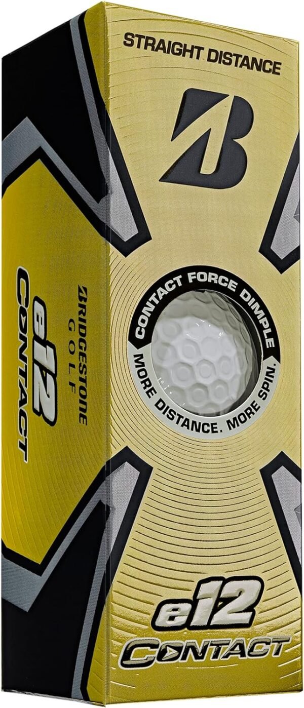 Bridgestone Golf 2023 e12 Contact Golf Balls (One Dozen) - Image 2