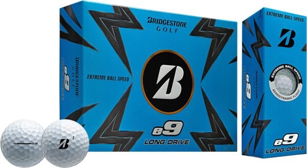 Bridgestone Golf 2023 e9 Long Drive Golf Balls White