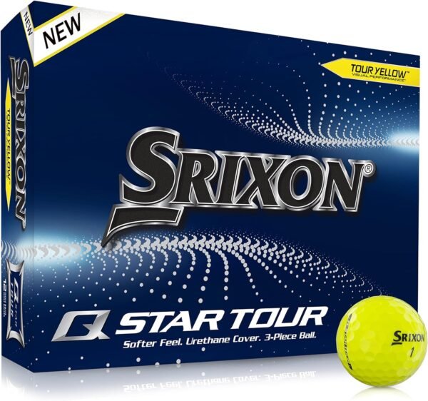 Srixon Unisex Adult Yellow Golf Ball, Yellow, Dozen US