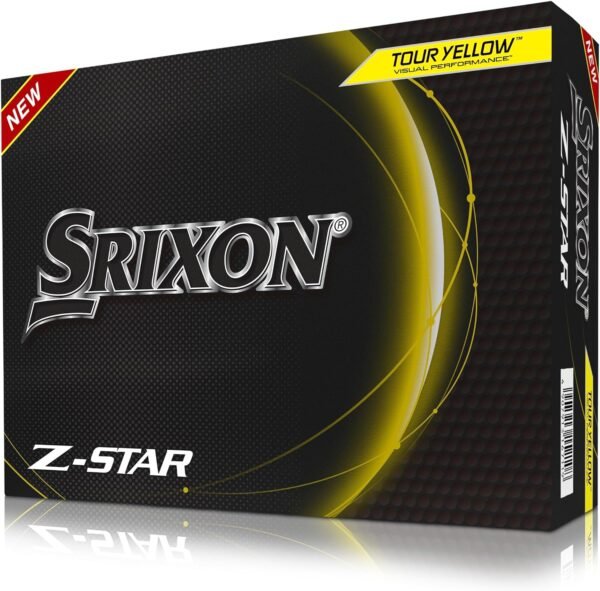 Srixon Z Star 8 - Dozen Premium Golf Balls - Tour Level - Performance - Urethane - 4 Pieces - Premium Golf Accessories and Golf Gifts